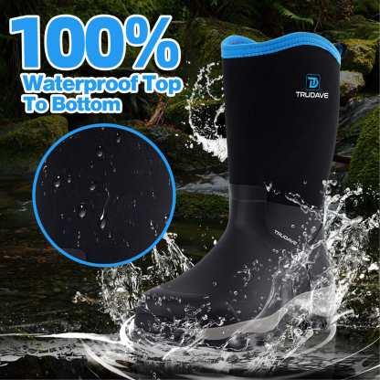 Rubber Boots for Men With Steel Shank