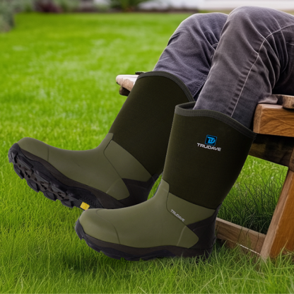 Rubber Boots for Men With Steel Shank