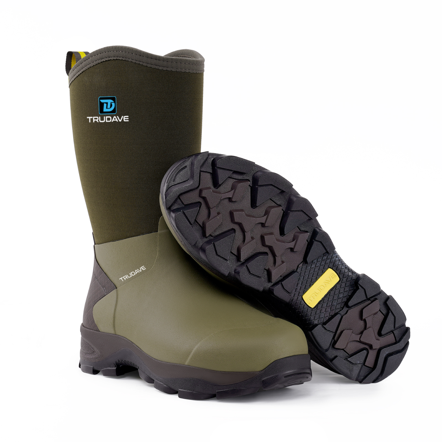 Rubber Boots for Men With Steel Shank