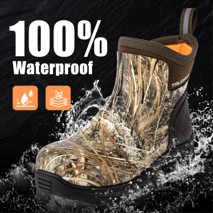 TRUDAVE Rain Boots Waterproof Garden Shoes