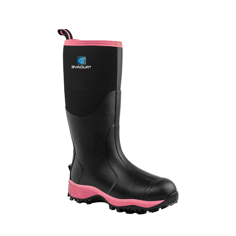 Trudave Tall Rubber Boots For Women With Steel Shank 