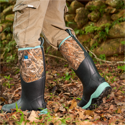 Trudave Tall Rubber Boots For Women With Steel Shank 