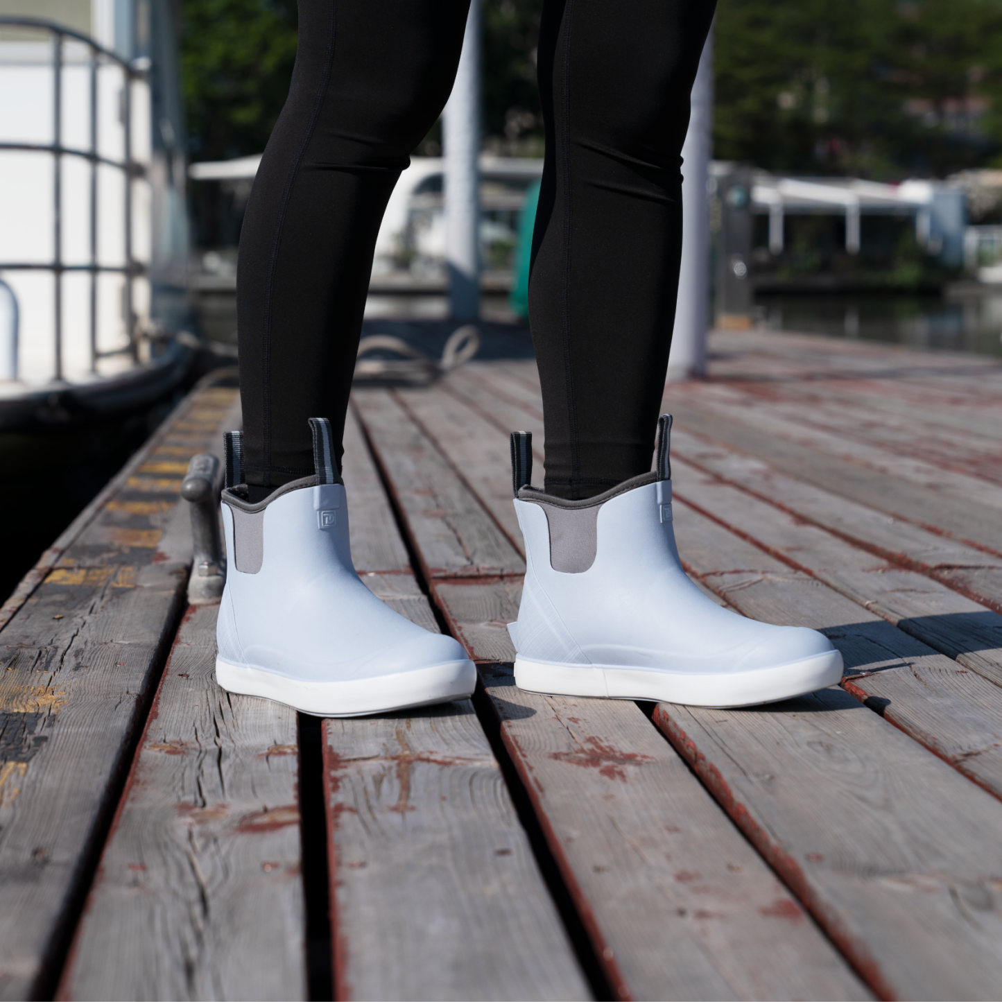 TRUDAVE Women’s Ankle Rain Boots & Rubber Deck Boots 