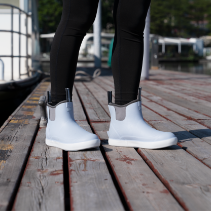 TRUDAVE Women’s Ankle Rain Boots & Rubber Deck Boots 