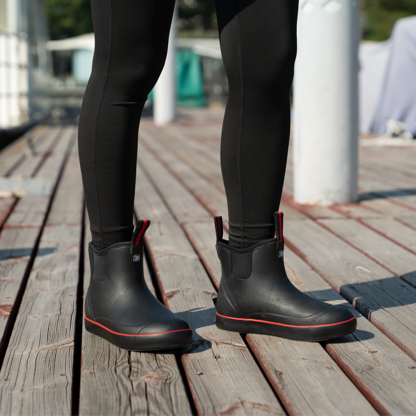 TRUDAVE Women’s Ankle Rain Boots & Rubber Deck Boots 