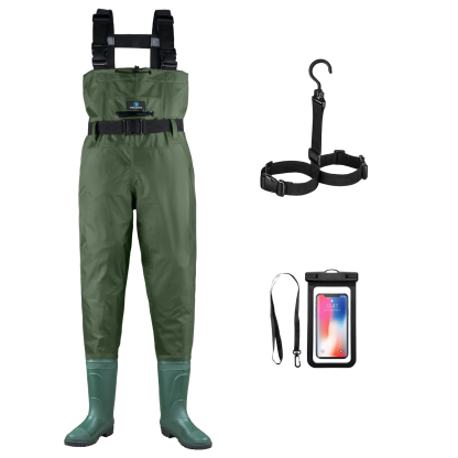Trudave Fishing Waders with Boots for Men and Women 