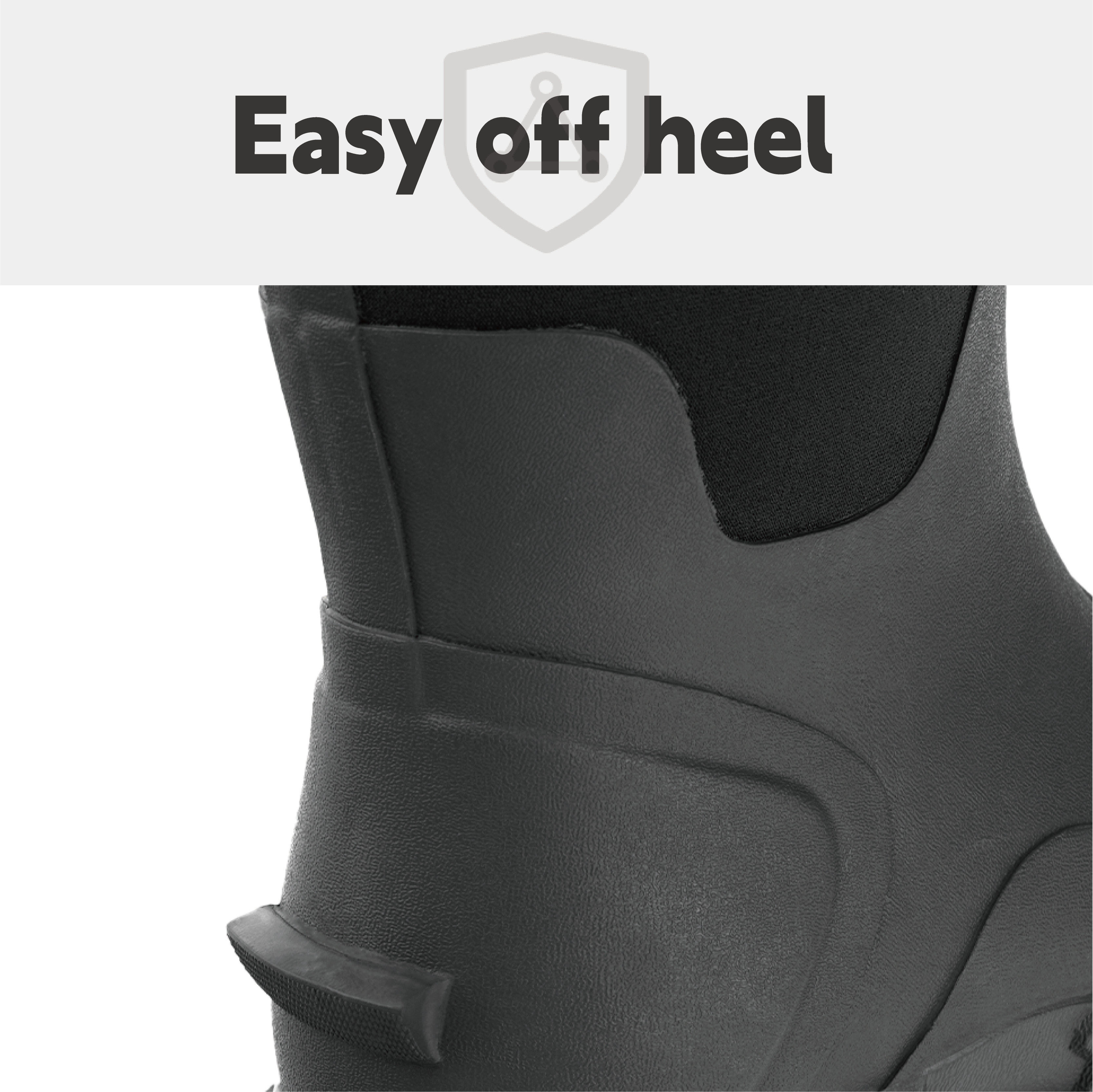 Trudave Rubber Anti-Slip Rain Boots for Gardening and farming