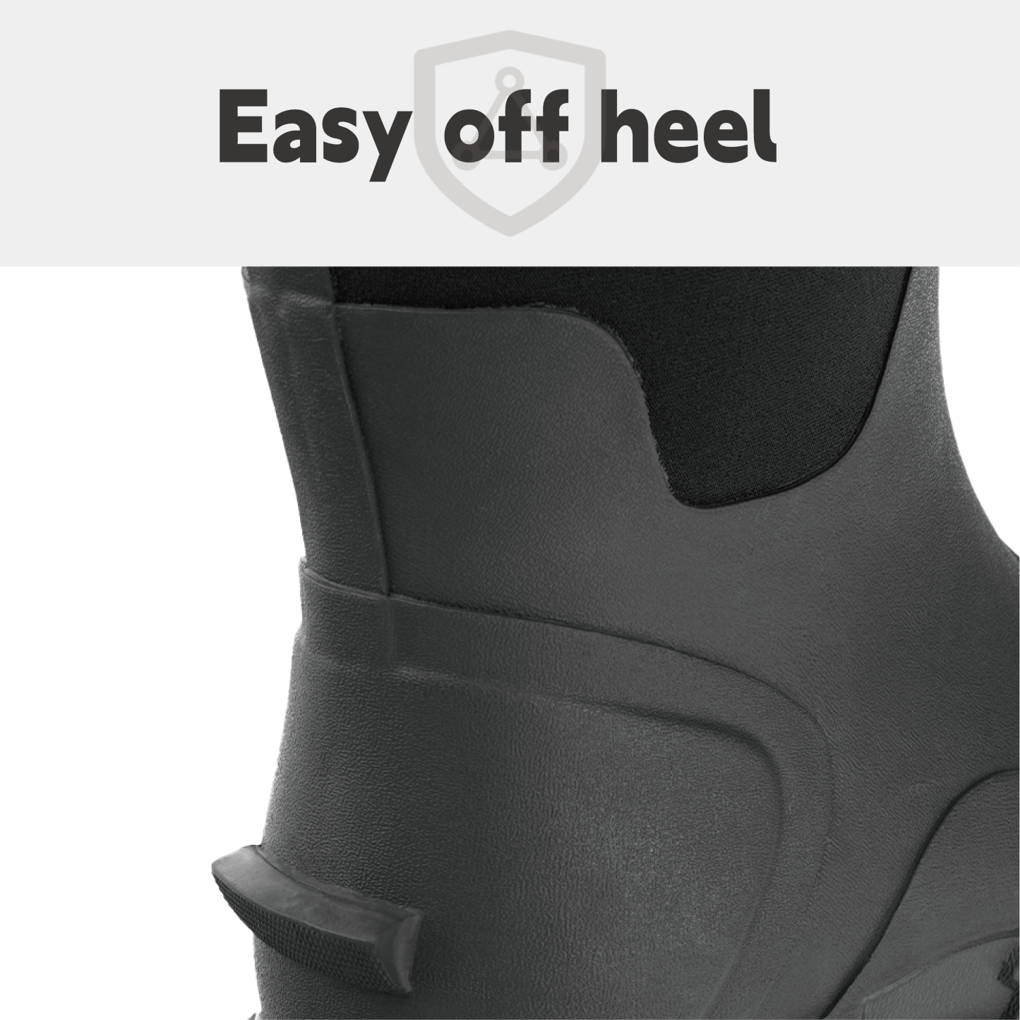 Trudave Rubber Anti-Slip Rain Boots for Gardening and farming