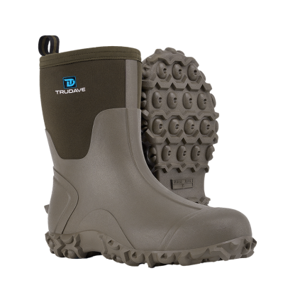 Trudave Rubber Anti-Slip Rain Boots for Gardening and farming