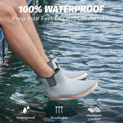 Trudave 6.7" Anti-Slip Ankle Deck Boots 