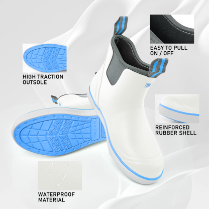 Trudave 6.7" Anti-Slip Ankle Deck Boots 