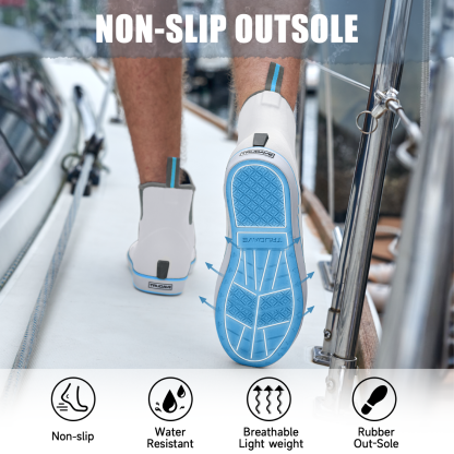 Trudave 6.7" Anti-Slip Ankle Deck Boots 