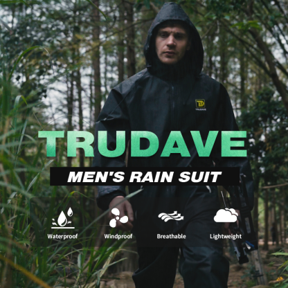 Trudave Waterproof Rain Suits for Men