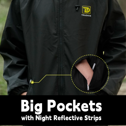 Trudave Waterproof Rain Suits for Men