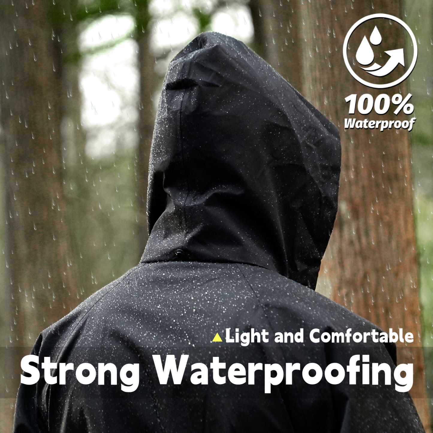 Trudave Waterproof Rain Suits for Men