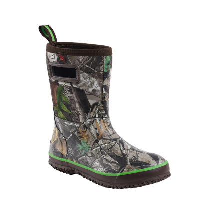 Rubber Boots for Men, Warm 4.5mm Neoprene Waterproof Insulated Anti-Slip Rain Boots