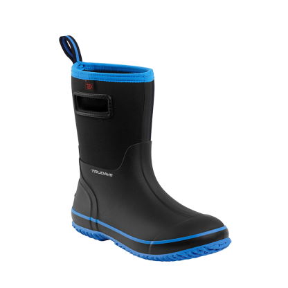 Rubber Boots for Men, Warm 4.5mm Neoprene Waterproof Insulated Anti-Slip Rain Boots