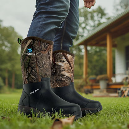 Rubber Boots for Men With Steel Shank