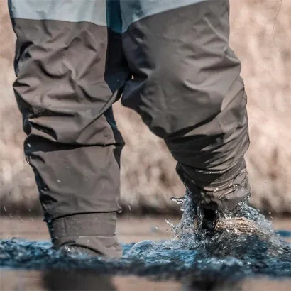 Trudave Stocking Foot Breathable Waders for Fly Fishing