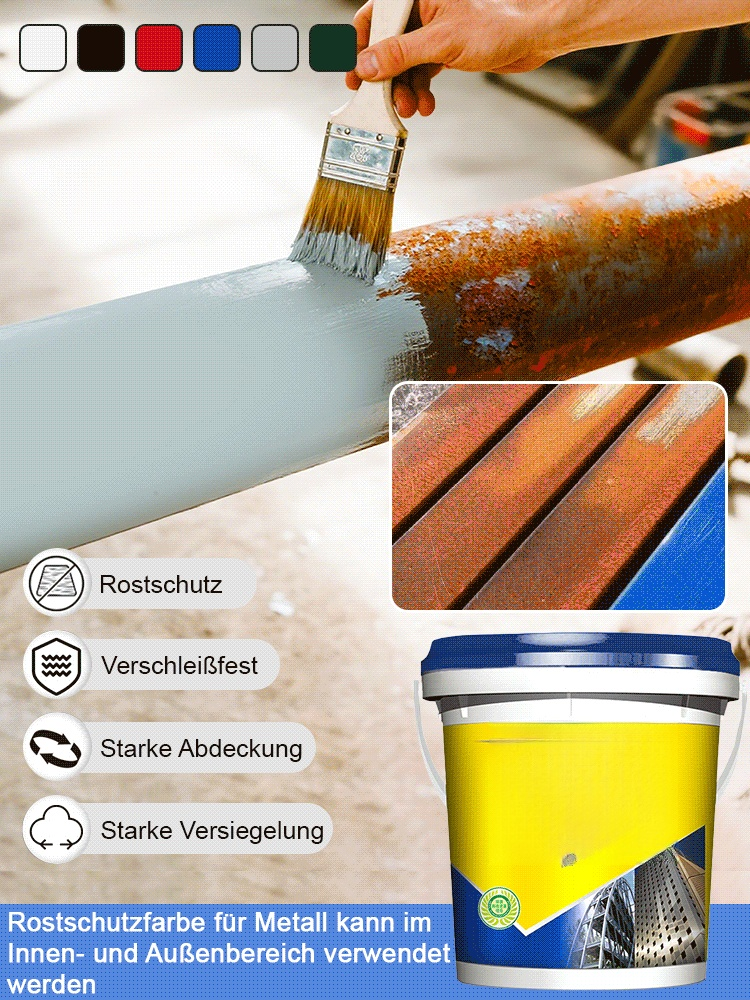 Rostumwandler ohne Schleifen – Korrosionsschutz & Entrostung