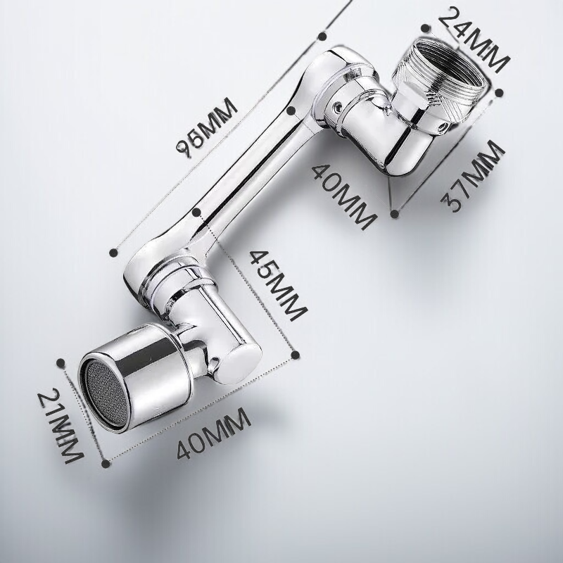 [Multifunktions-Roboterarmverlängerung und -drehung] Spritzschutzhahn
