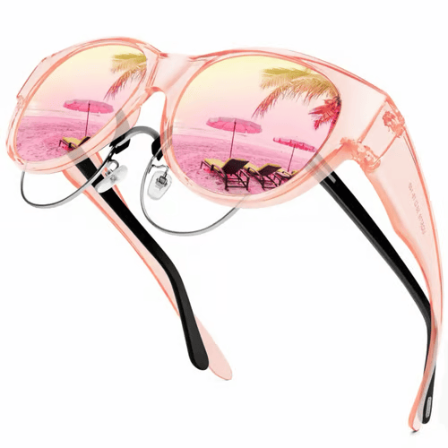 ⏳Limited Time 49% OFF💥 - 2025 New Polarized UV400 Protection Trendy Round Cat-eye Sunglasses 😺🕶️