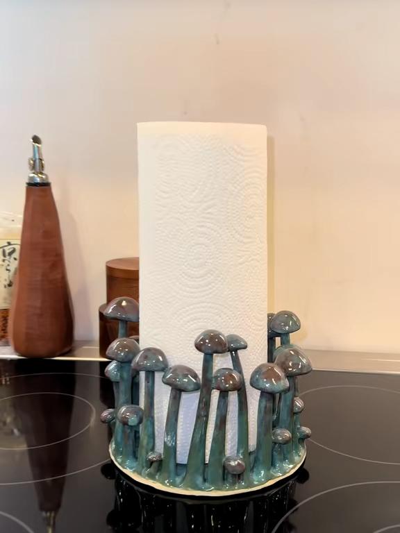 (Only 20 Left! 🔥) Enchanted Grove Mushroom Paper Towel Holder