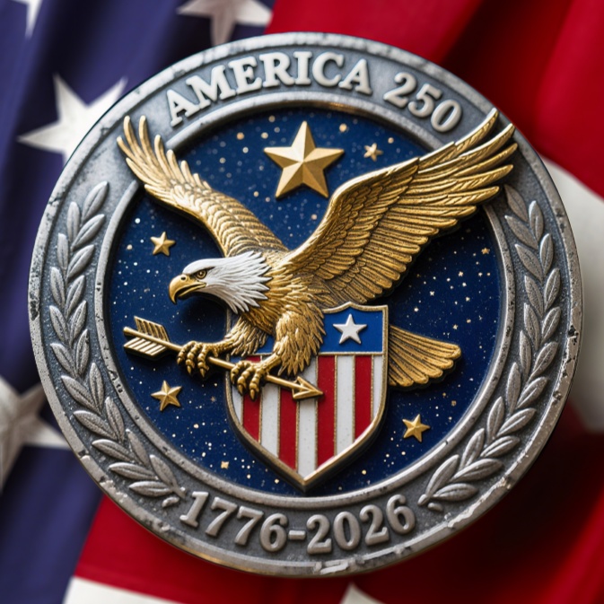 America 250th Anniversary Commemorative Coin
