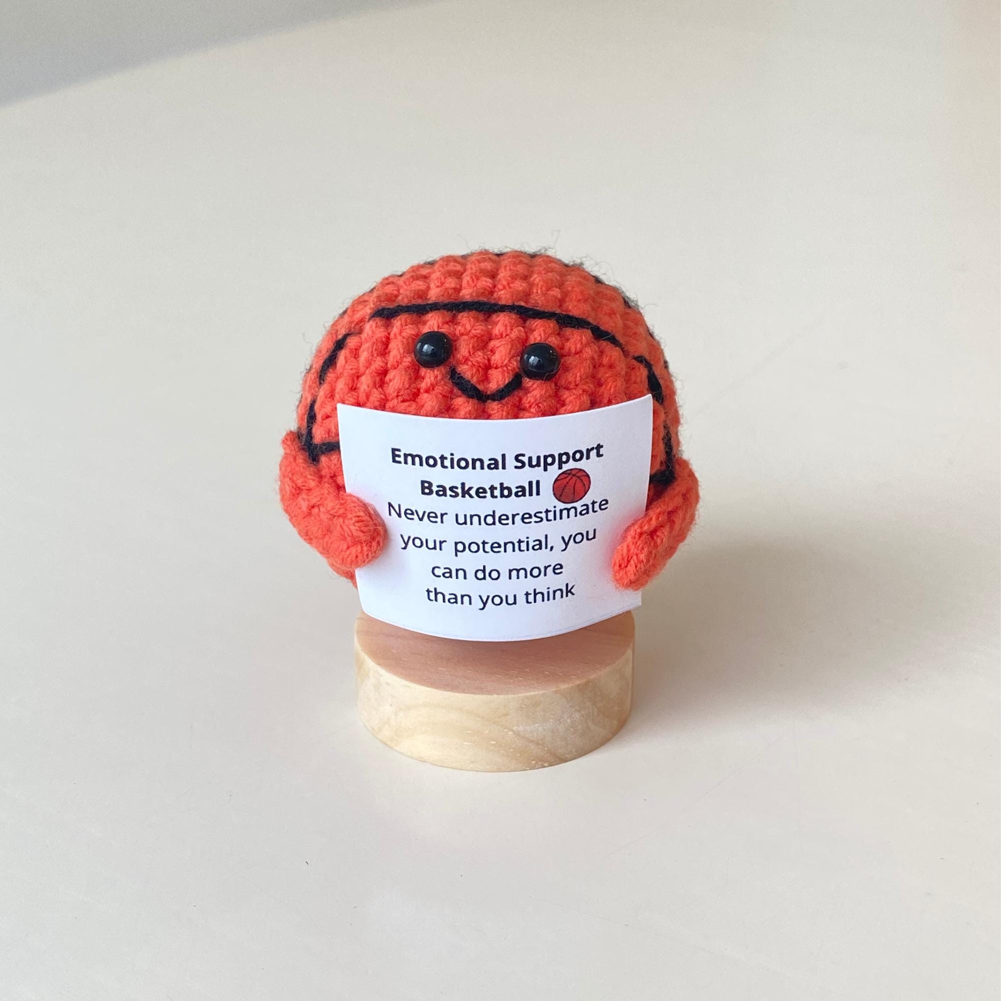 🧶Funny Handmade Emotional Support Sports Balls Gift 💖
