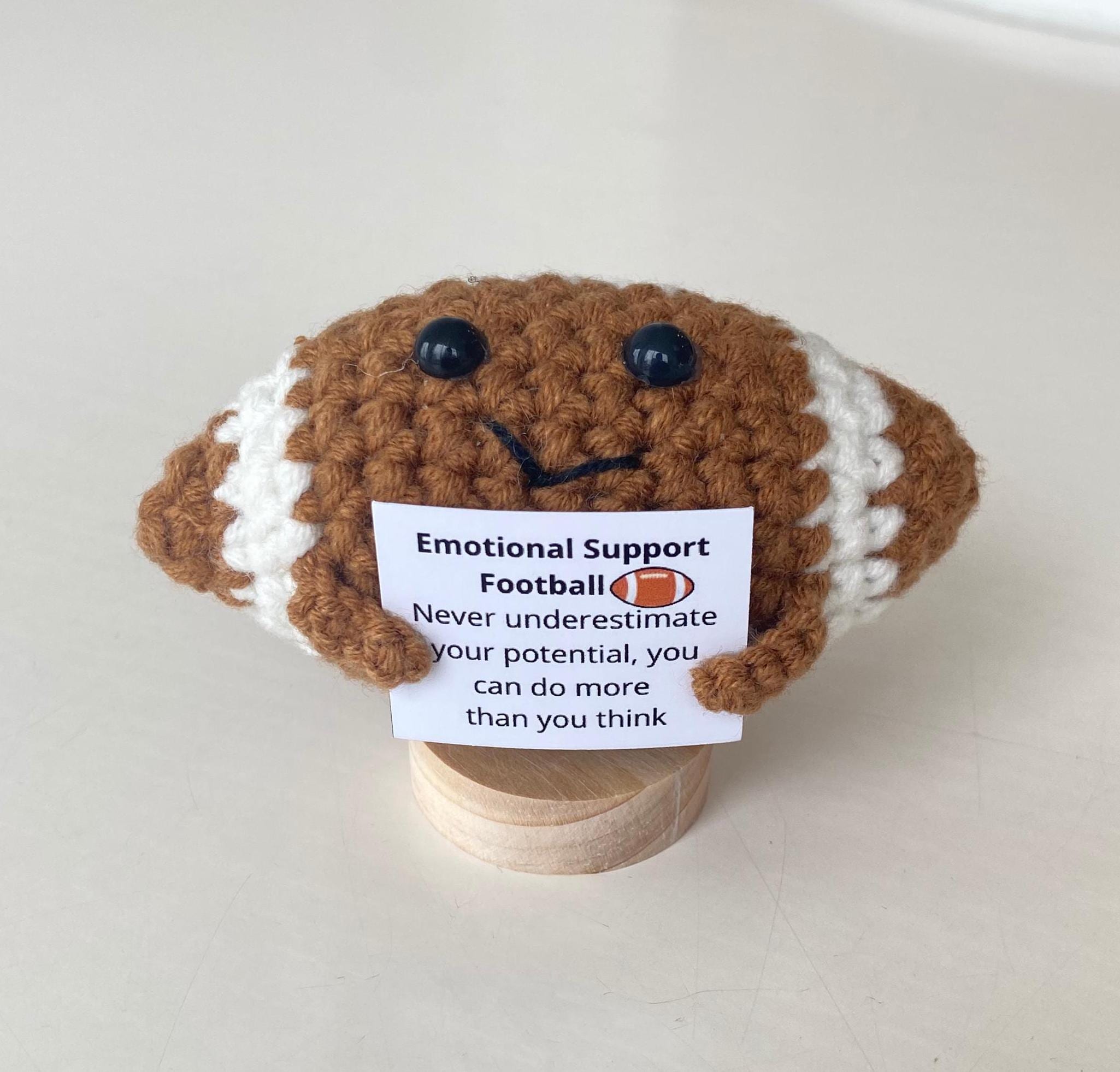 🧶Funny Handmade Emotional Support Sports Balls Gift 💖