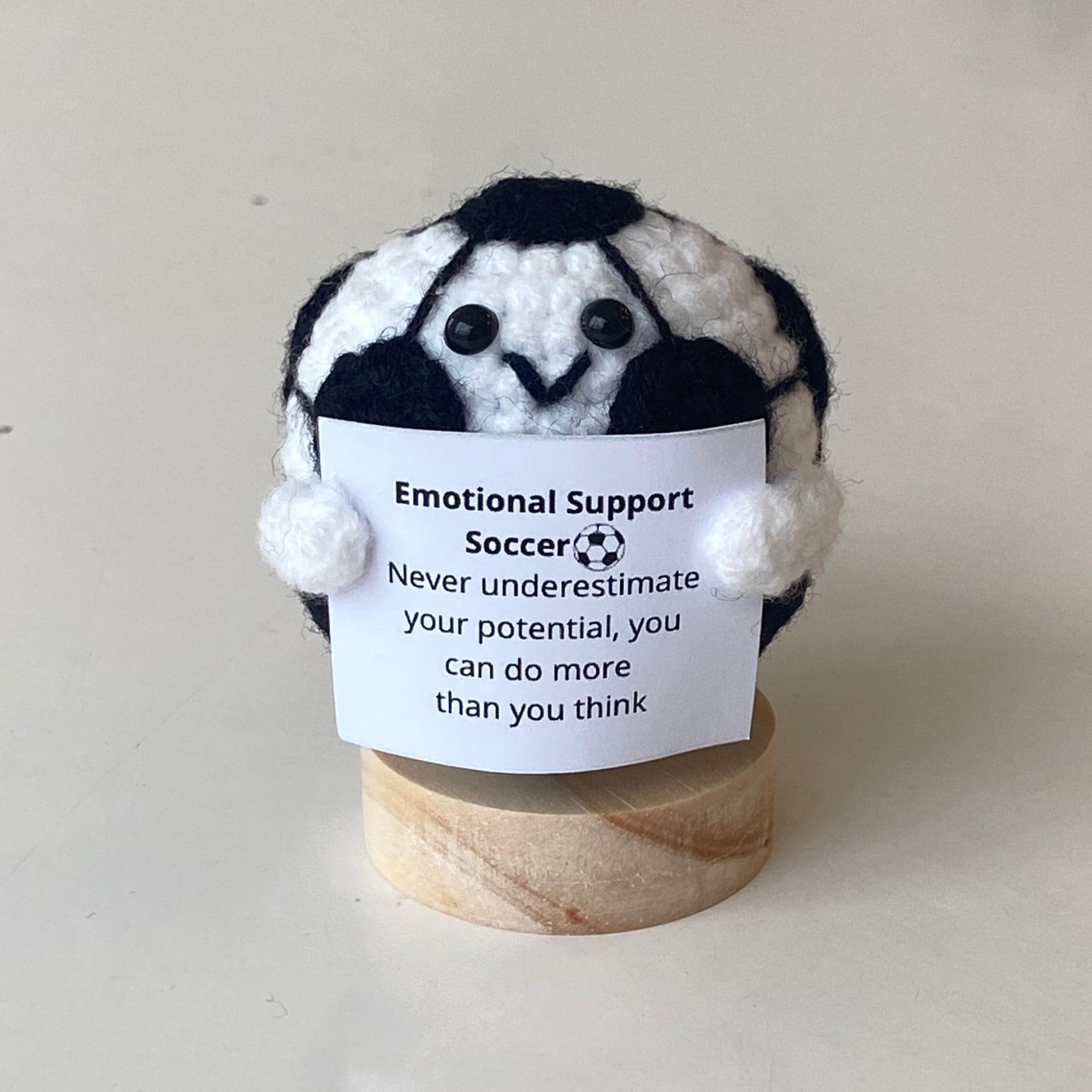 🧶Funny Handmade Emotional Support Sports Balls Gift 💖