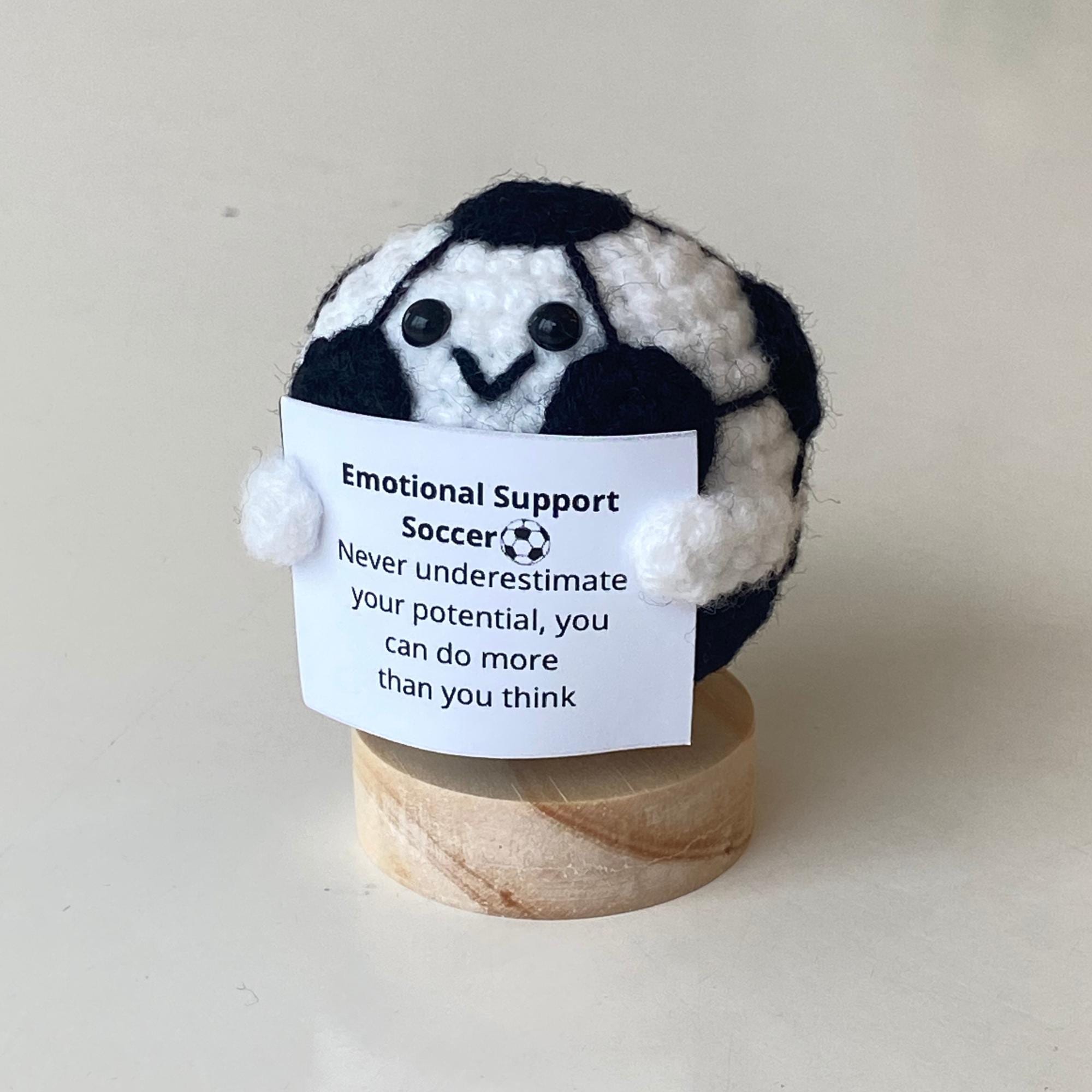 🧶Funny Handmade Emotional Support Sports Balls Gift 💖