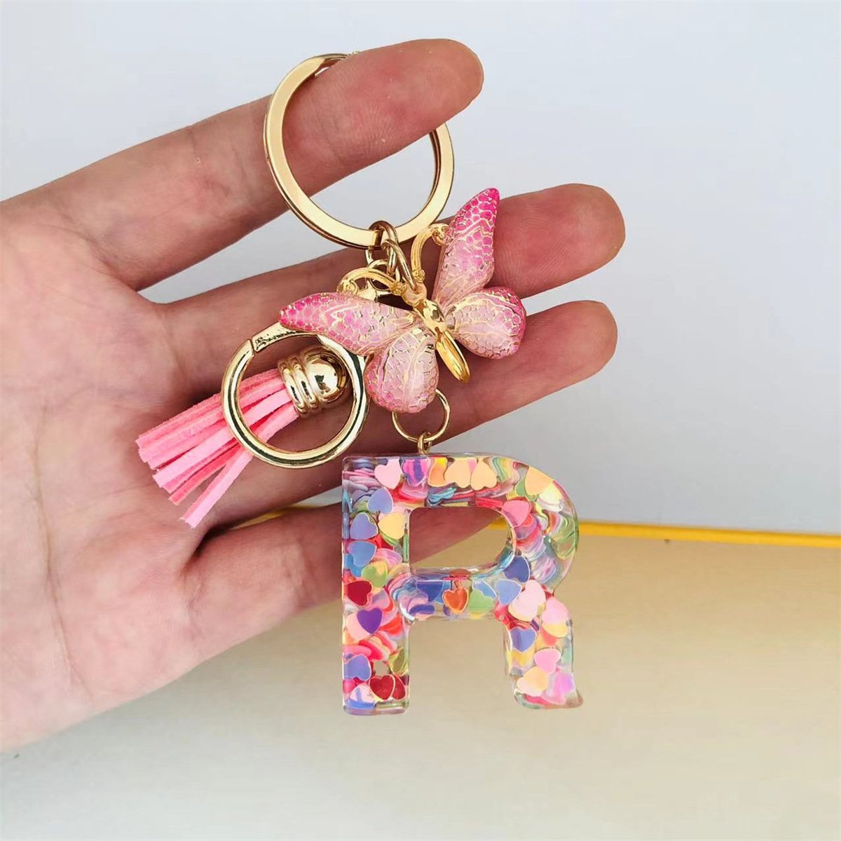 Initial Letter Keychains-Best Gift for your friends