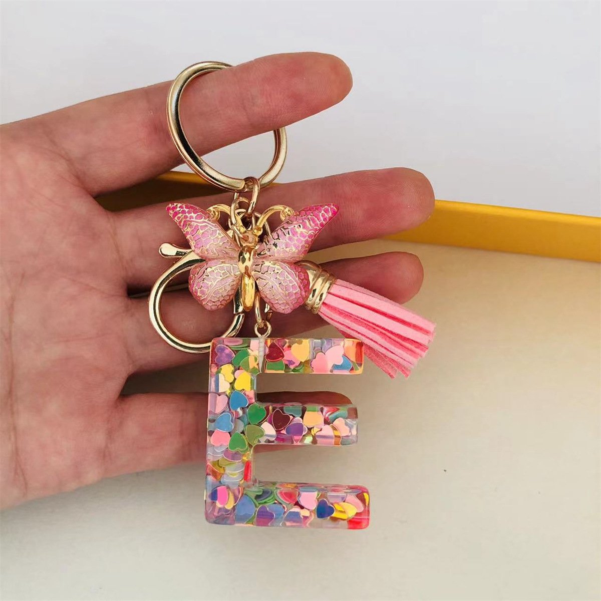 Initial Letter Keychains-Best Gift for your friends