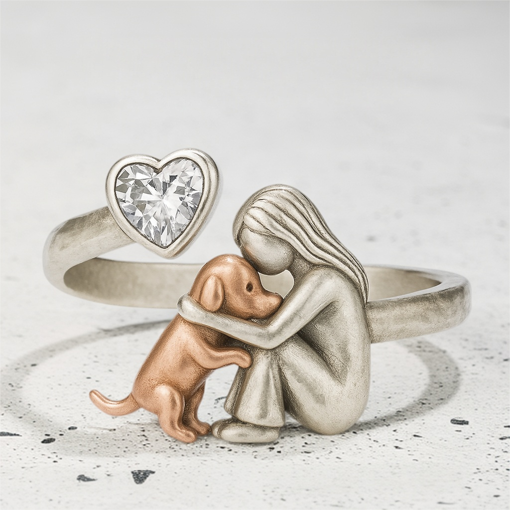 Dog Mom Ring – A Hug That Lasts Forever 🐾