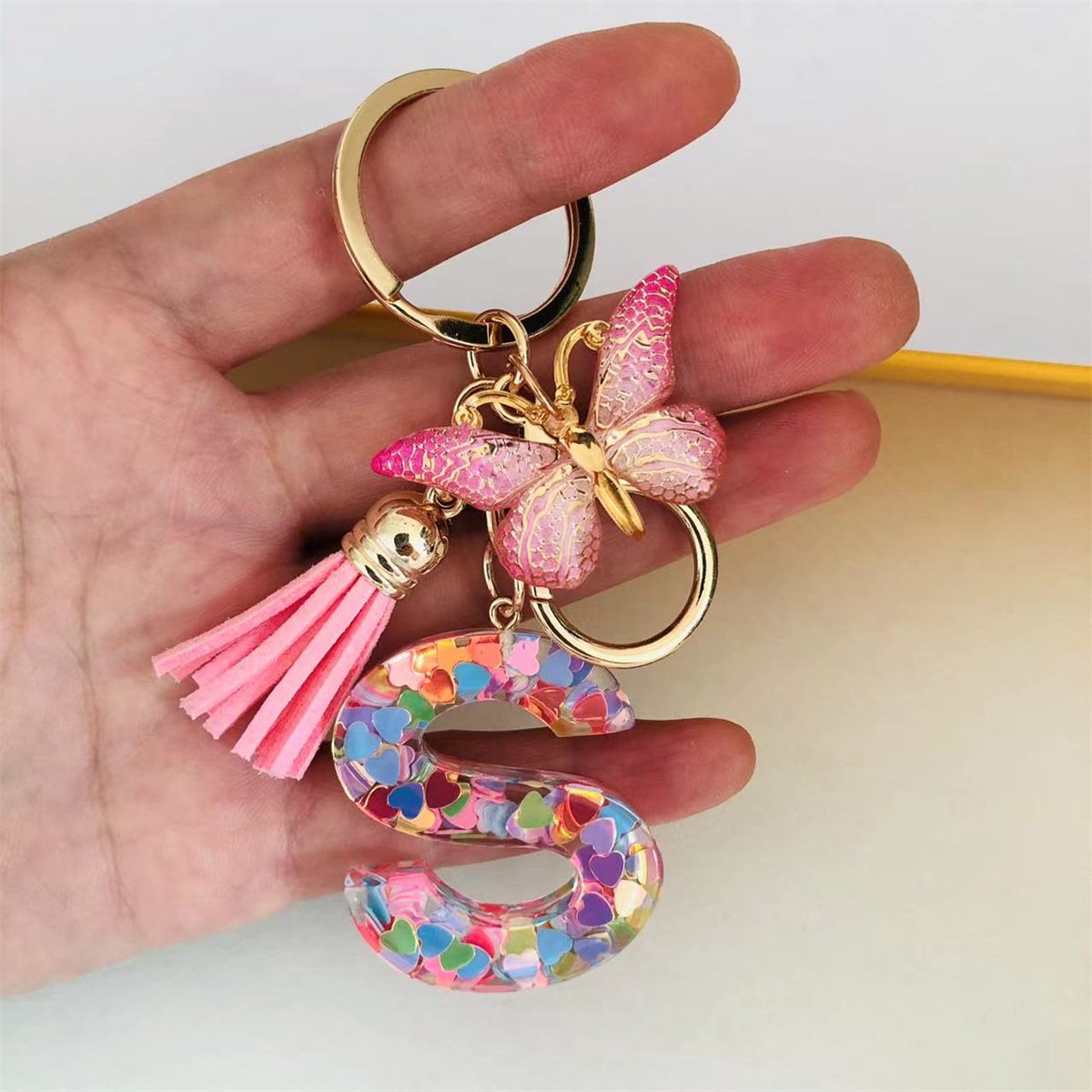 Initial Letter Keychains-Best Gift for your friends