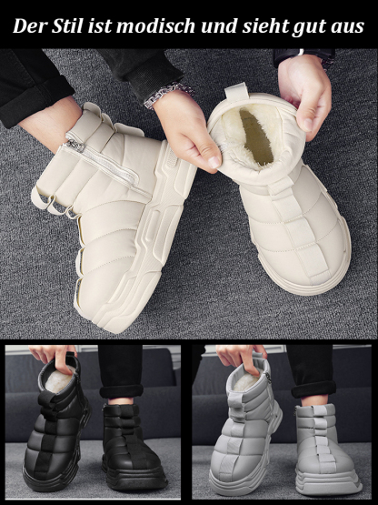 Neue gefütterte Plateauschuhe im Brotdesign