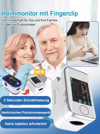 OMRON Blutzuckermessgerät mit Fingerclip