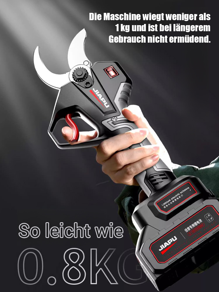 【Scharf und langlebig】Ultraleichte Lithium-Akku-Astschere