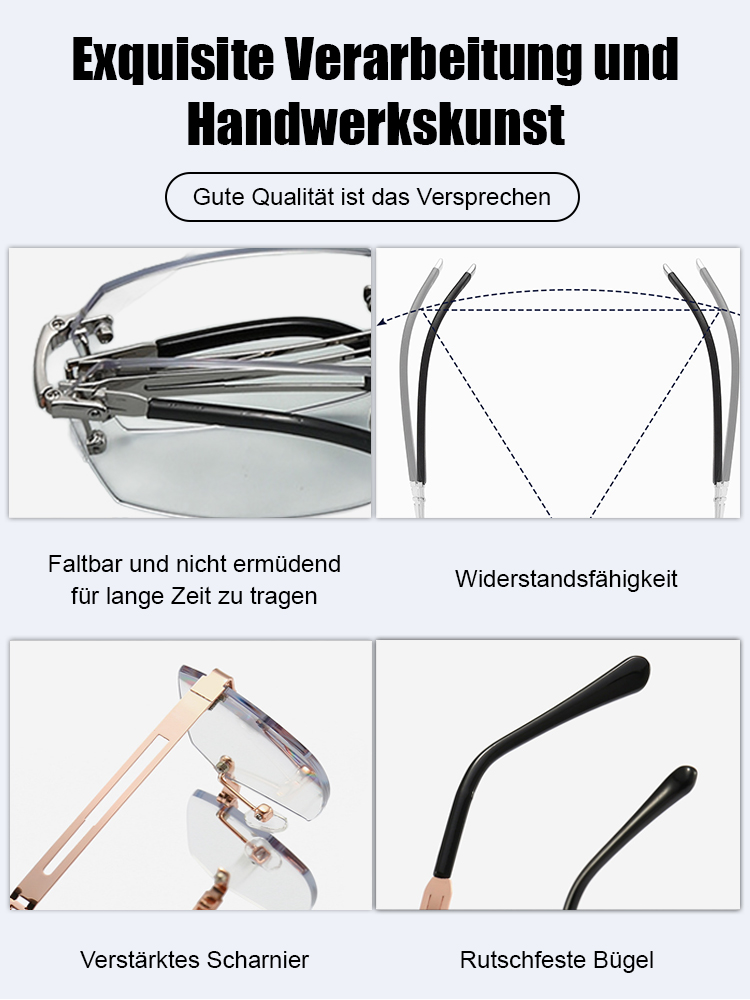 Faltbare HD Anti-Blaulicht Lesebrille
