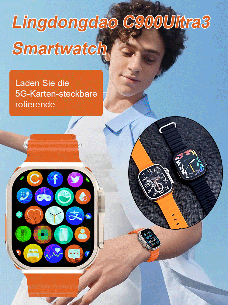 Die Smartwatch Lingdongdao C900Ultra3