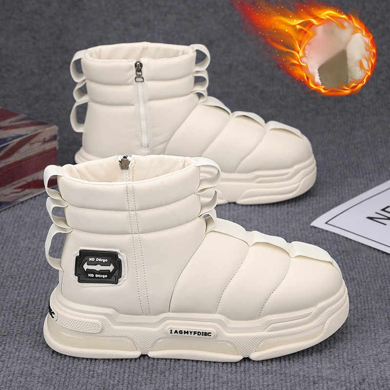 Neue gefütterte Plateauschuhe im Brotdesign