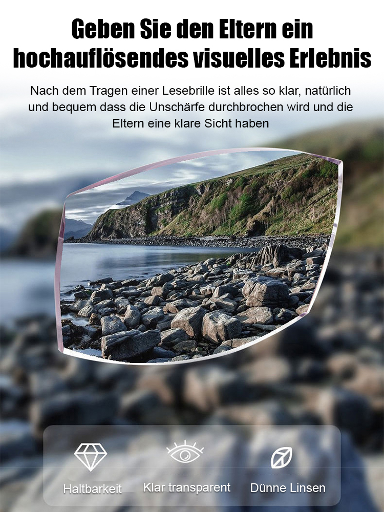 Faltbare HD Anti-Blaulicht Lesebrille