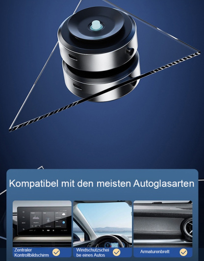 Autokopfhalterung mit drehbarer Einstellung und Saugnapf für Navigation