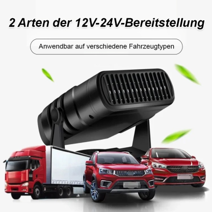 Auto mit Luftreinigungs-Heizlüfter