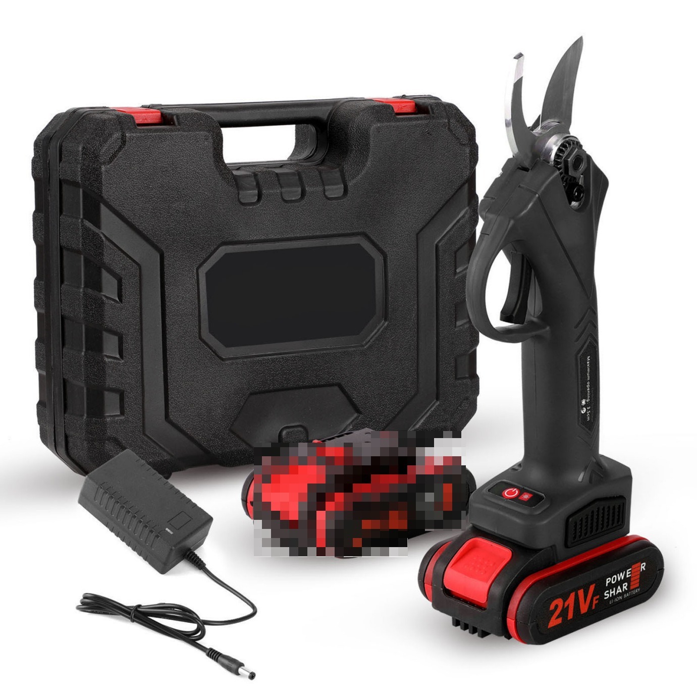 【Scharf und langlebig】Ultraleichte Lithium-Akku-Astschere