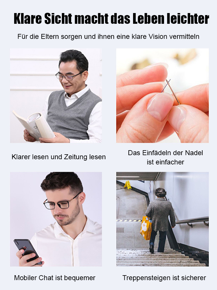 Faltbare HD Anti-Blaulicht Lesebrille