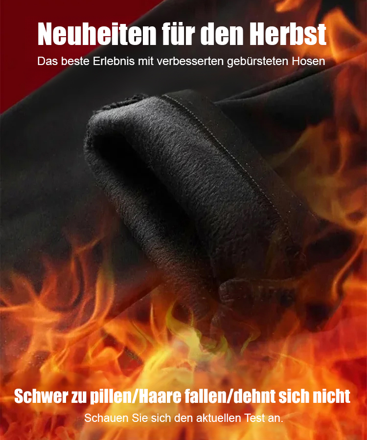 Gepolsterte Business-Hose für Männer im Herbst und Winter