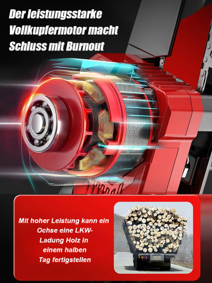 【Holzschneidegerät】Tragbare kabellose Lithium-Akkusäge