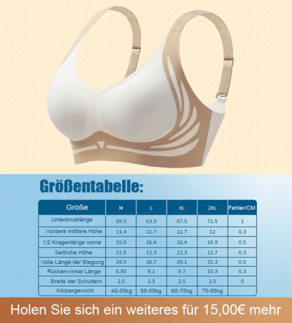 Heben Sie und Anti-Sagging non-marking verstellbaren BH